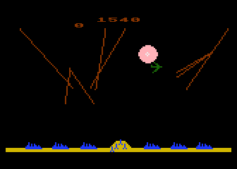 Missile Command screenshot 5 for Atari 5200